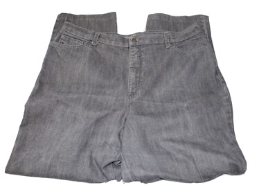 Gloria Vanderbilt Amanda Jeans Sz 16 Slimming effect Taper Leg Classic Rise Gray