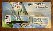 Gerolsteiner Fit Anh&auml;nger Truck - Werbetruck Modellbau LKW 1:87 H0 OVP