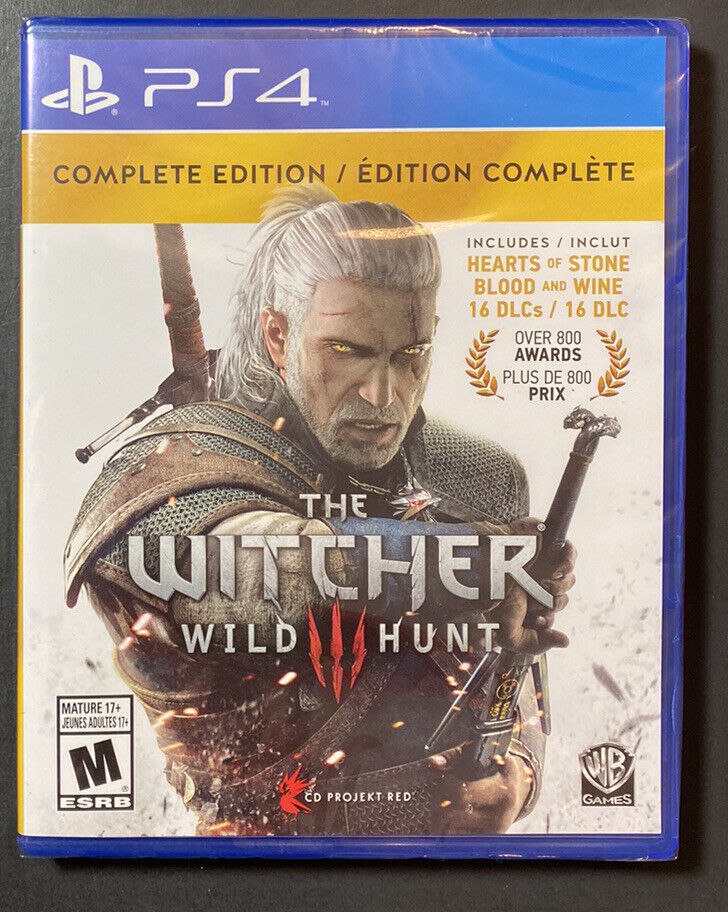 The Witcher Wild Hunt [ Edition (PS4) NEW | eBay