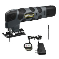 8V Cordless Barrel Grip Compact Detail Saw Kit Wood Cutting Battery Charger Set