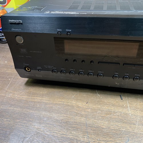 INTEGRA DTR 7.4 AV THX RECEIVER **NO POWER CORD/MISSING KN0B eBay