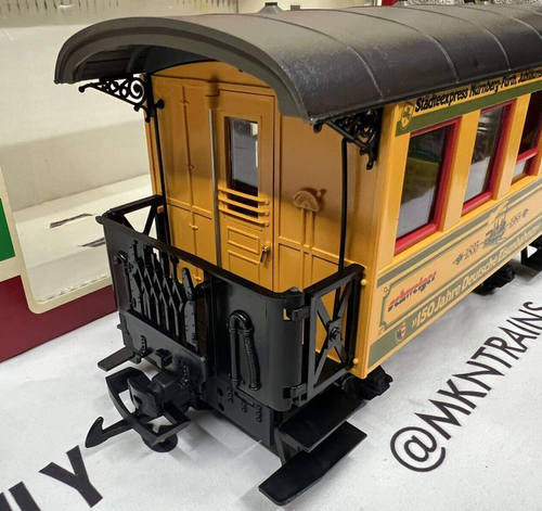 LGB 20528 150th Jahre Anniversary 1985 Passenger Car Express Nϋrnberg G New/Box - Picture 2 of 6