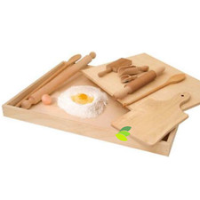 SET PASTA CON 10 UTENSILI 60X46 IN LEGNO