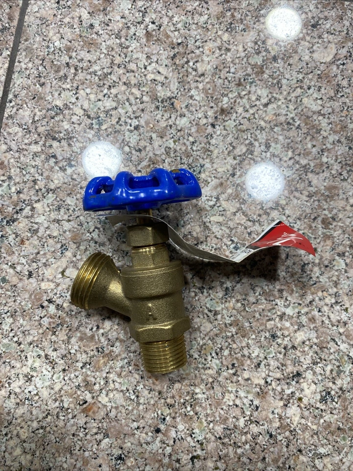 AMERICAN VALVE M75CSA 1/2" Latón Caldera Drenaje Macho Roscado ANSI/NSF 61-9 Foto 2 de 4