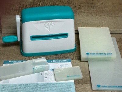 Diamond Press Marquise Manual Die Cutting Machine Turquoise & 29 Folders
