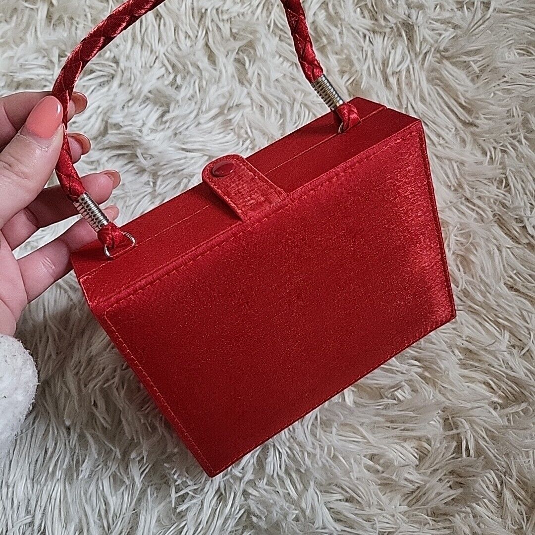 Lancome Red Box Mini Bag Clutch Purse Evening For… - image 24