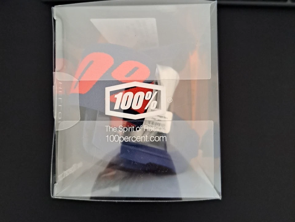 MÁSCARA CROSS ENDURO QUAD 100% CAPAS 2 AZUL MARINO LENTE TRANSPARENTE ANTI EM... - Imagen 4 de 4