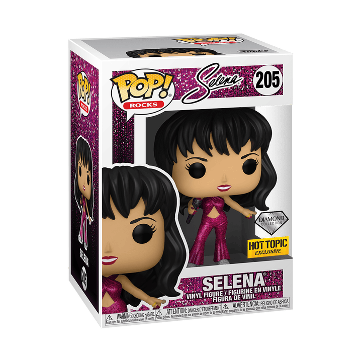 IN HAND* FUNKO POP! ROCKS - SELENA [BURGUNDY OUTFIT - DIAMOND] HT