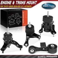 4x Engine Motor & Transmission Mount for Toyota Venza 2009-2016 2.7L Automatic