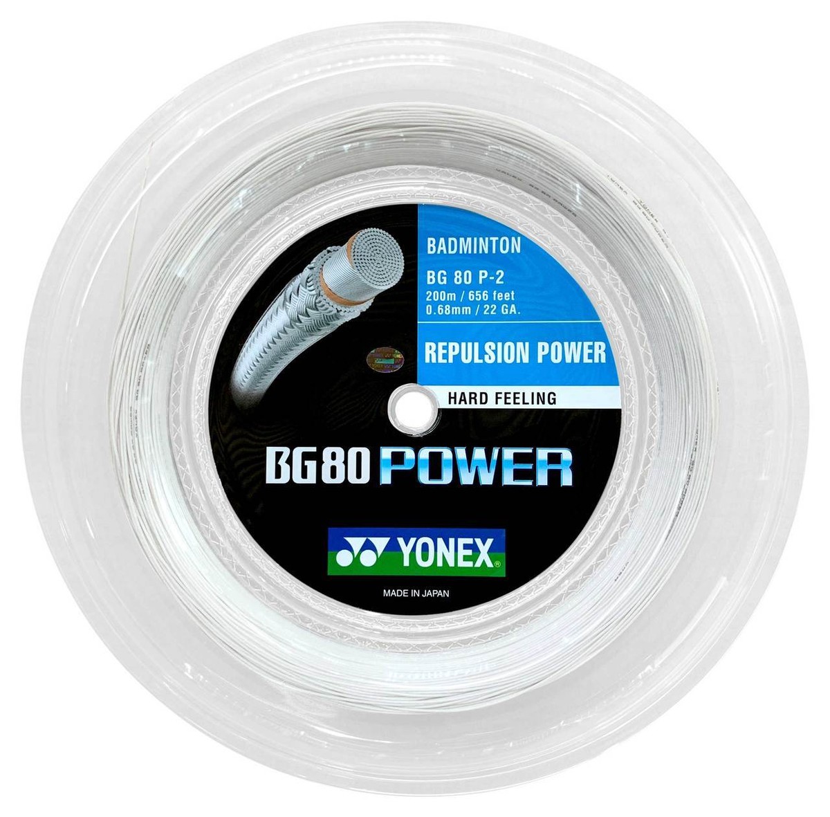 Yonex BG80 Power 0.68mm Badminton Strings 200M Reel | eBay UK