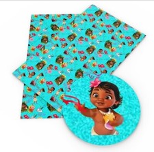 Princess MOANA FAUX LEATHER ROLL 12" x 55" WHOLESALE character 1106178 SMOOTH