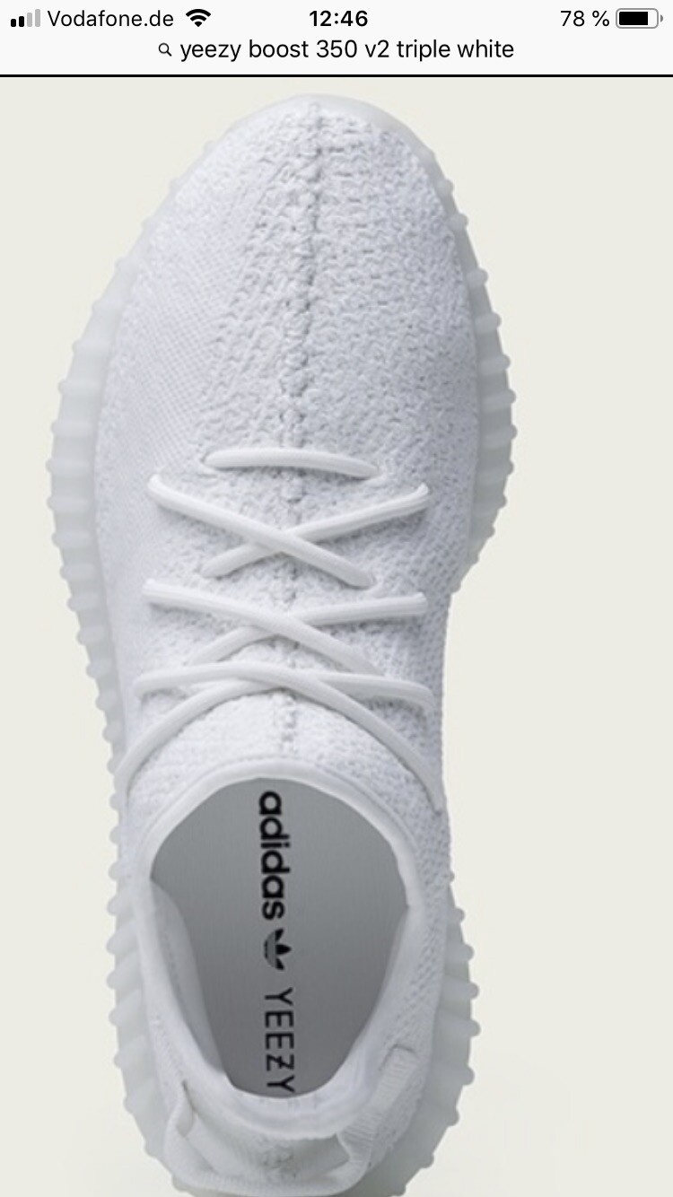 yeezy triple white ebay