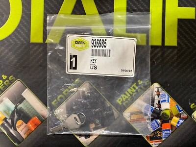CLARK Forklift Key Single WP30, WPX45, WPL40 #118 #936985 Walkie & Pallet Jack