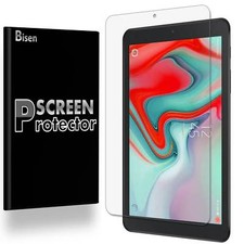 3-PACK BISEN Clear Screen Protector Guard For Samsung Galaxy Tab A 8" 2018