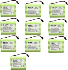 10pcs Batteries for Panasonic KX-FP KX-T KX-TC KX-TG Series Phone P-P504 P-P510