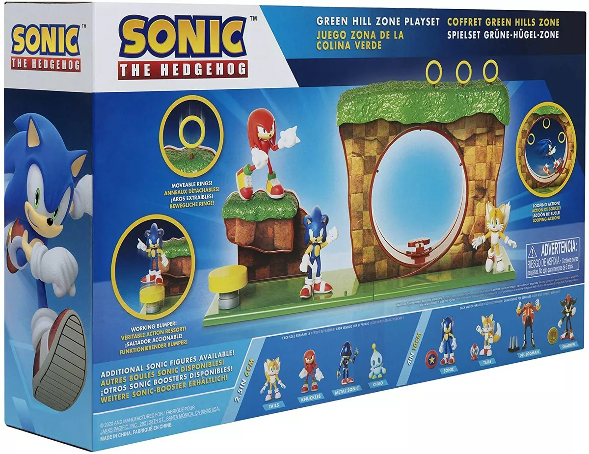 Sonic The Hedgehog Green Hill Zone Playset