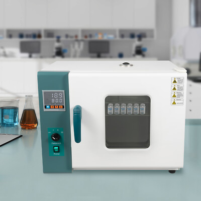 Lab Digital Forced Air Convection Drying Oven Heating Baking Cabinet 1000W 45L