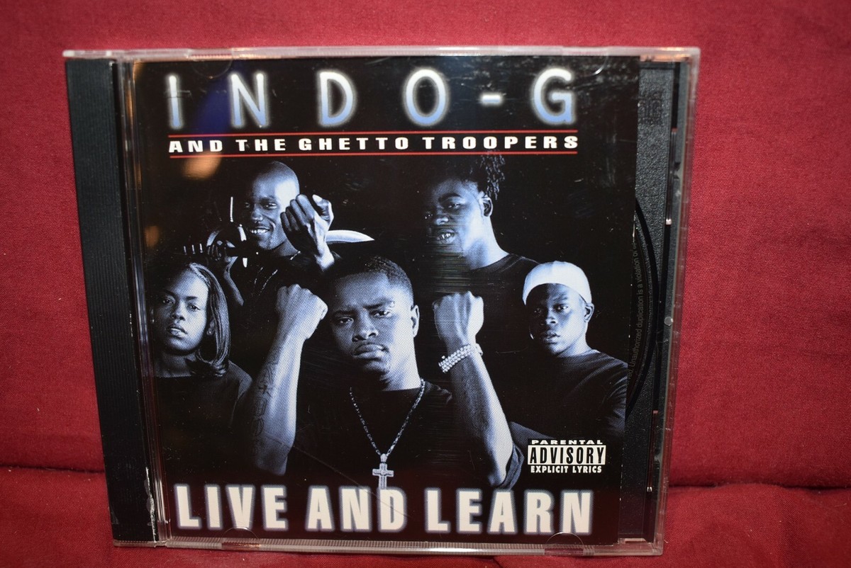 Indo-G : Live And Learn CD Music Hip Hop Rap 2000 Reality Indo-G : Live And Learn CD Music Hip Hop Rap 2000 Reality