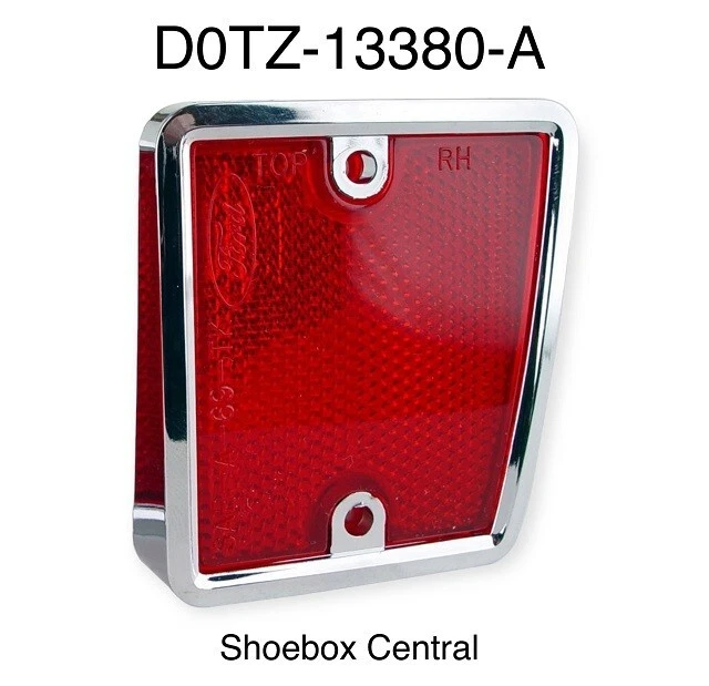 Ford Pickup 1970 1971 1972 kit reflector de plataforma trasera debajo de la luz trasera par Foto 2 de 3