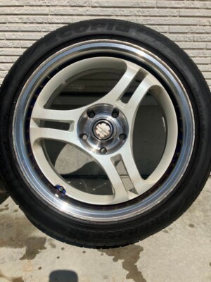 17x7.5+30 114.3x5 JDM SUPER ADVAN Generation II 3 Spoke Forged