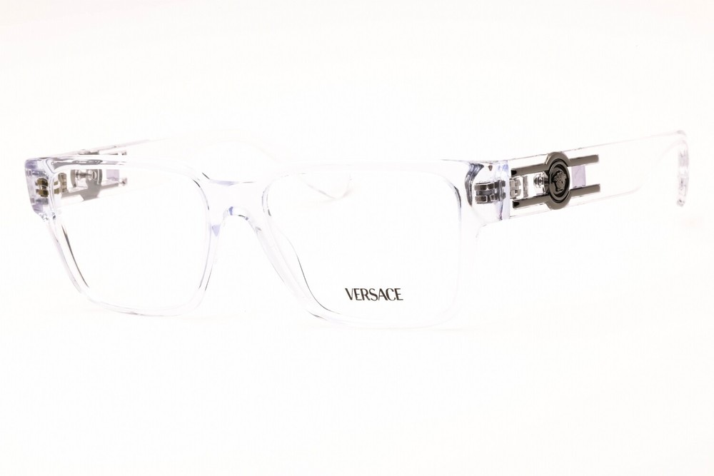 VERSACE VE3346-148-53 Eyeglasses Size 53mm 16mm 140mm crystal Unisex