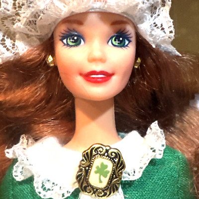Irish Barbie, Dolls Of The World, Vintage Mattel Redhead  