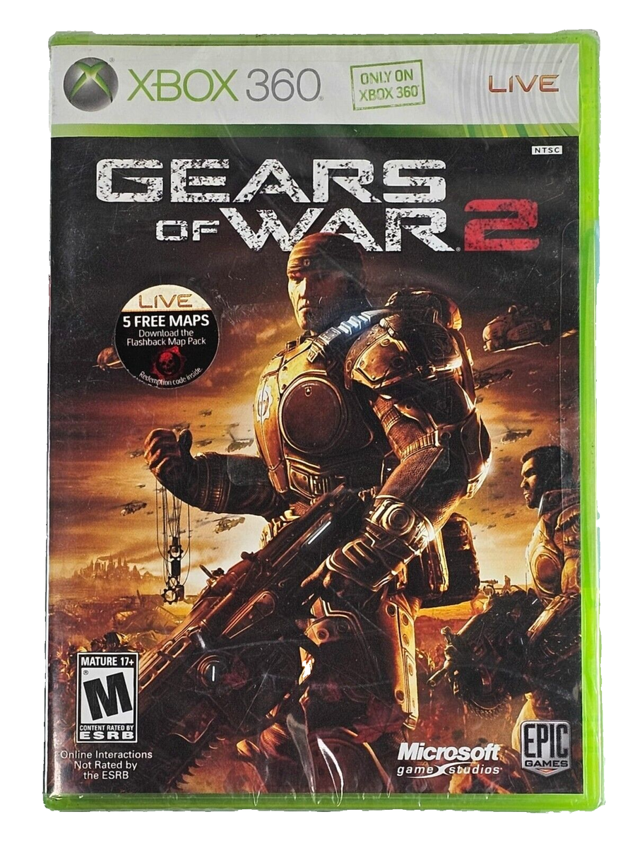 Gears Of War 2 – Xbox 360 – Version Française – Complet Et En Bon état
