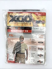 2 PAIR, XGO PHASE 2 MIDWEIGHT FLAME RETARDANT LONG JOHNS LARGE, 2F12V