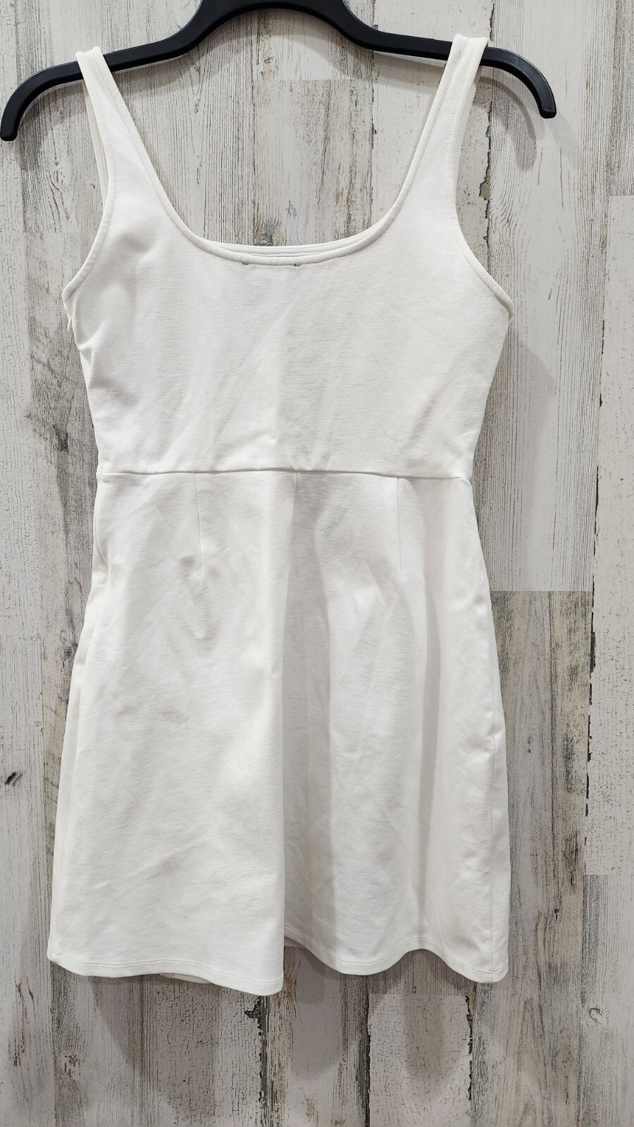 LULUS Always Admired White Sleeveless Mini Dress Size MEDIUM**NWOT*