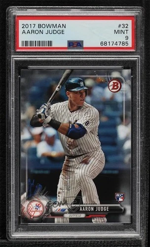2017 Bowman Aaron Judge #32 PSA 9 MINT Rookie RC