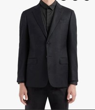 Emporio Armani G Line Blazer Super 130s Fully Lined Black Single 2 Button