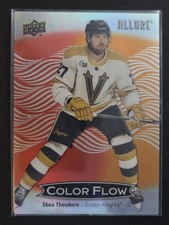 2024-25 Upper Deck Allure - Color Flow Shea Theodore #CFL-53 Red Orange