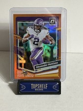 2023 Panini Donruss Optic Orange Prizm #121 Alexander Mattison /249