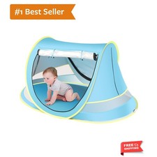 Baby Beach Tent, Pop Up Toddler Travel Bed for Boys or Girls, Sun Shade for T...