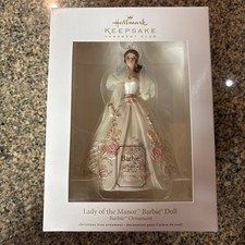 Hallmark Keepsake Lady of the Manor Barbie Doll Ornament Fashion Model 2011 NIB