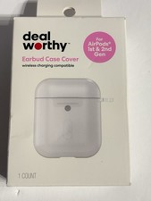 DealWorthy AirPods Case Cover for 1st 2nd Gen Wireless Compatible