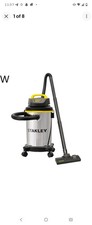 Stanley Wet/Dry Vacuum,4 Gallon,4 Peak HP, Stainless Steel Tank w/Top Horsepower