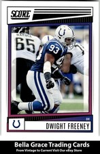 2022 Panini Score Dwight Freeney #17 Indianapolis Colts NFL Football