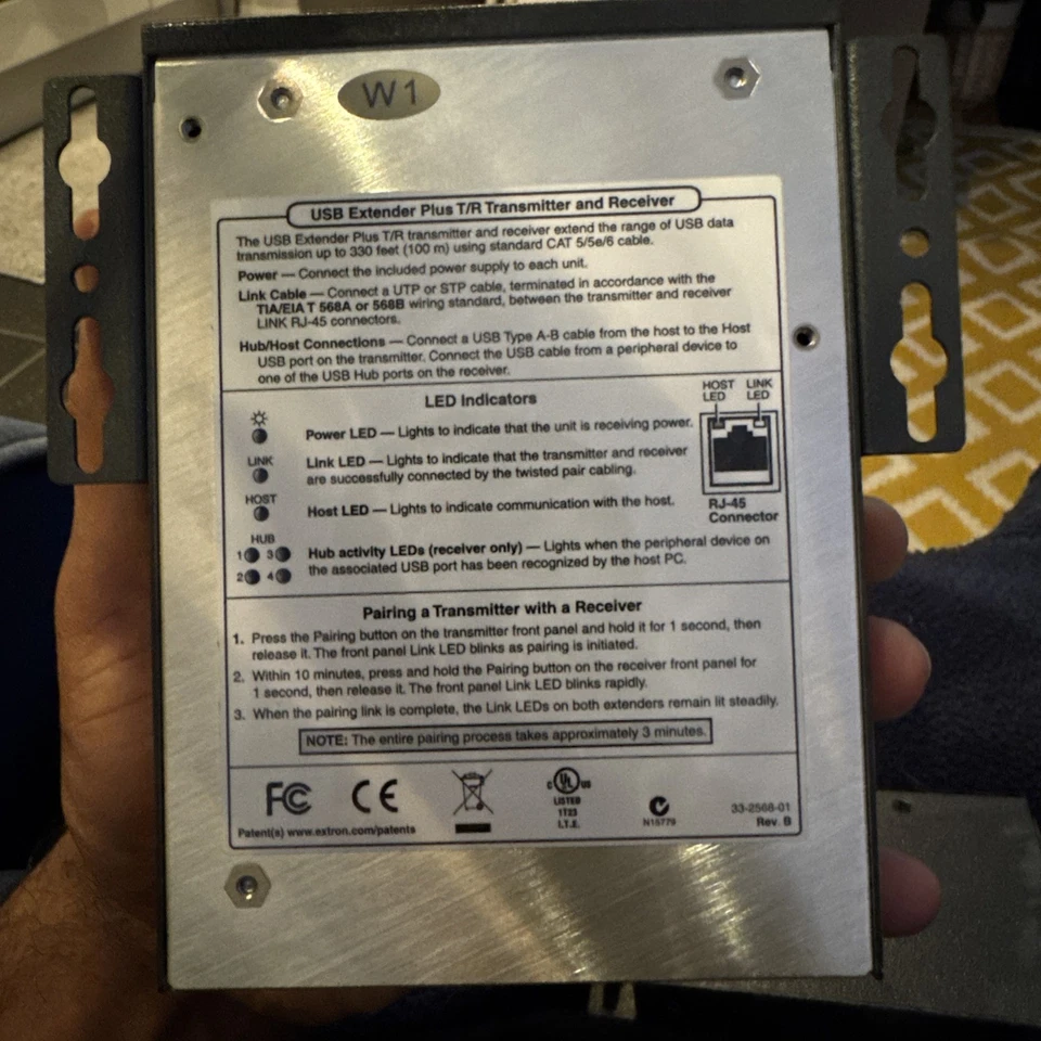 Extron USB Extender Plus T / Extron DTP HDMI 230 Tx - Image 3 of 4
