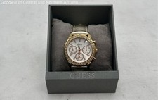 GUESS U0903L2 Gold Tone Crystal Accent Women's Watch