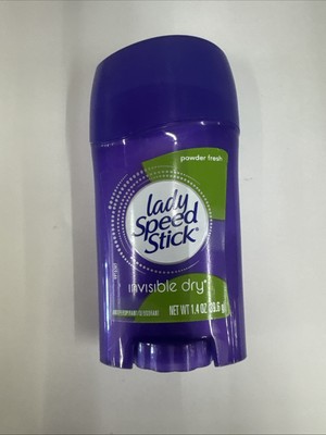 Lady Speed Stick Invisible Dry Antiperspirant Deodorant Powder Fresh 1.4oz