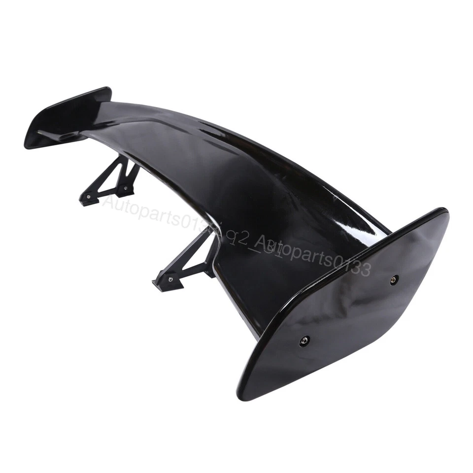 46" Glossy Black Rear Trunk GT Racing Spoiler Wing For Cadillac CT4 CT5 CTS Foto 3 de 4