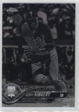 2018 Topps Chrome Negative Refractor Scott Kingery #126 Rookie RC 14lz