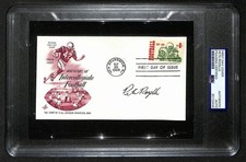 Pete Rozelle HOF Signed/Auto 1969 FDC Envelope NFL Commissioner PSA/DNA 205860