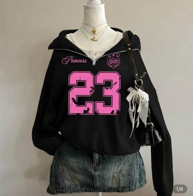 Suéter de color negro/rosa para mujer