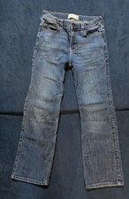 ABERCROMBIE Kids, Boys 13/14 Long Regular Boot Cut Jeans Medium Wash Blue