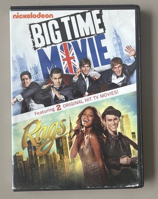 Big Time Movie / Rags (DVD, 2012) Nickelodeon Free Shipping