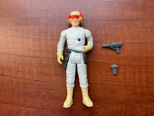 Vintage Kenner 1982 Star Wars ESB Cloud Car Pilot HK COO Smile Factory Mold