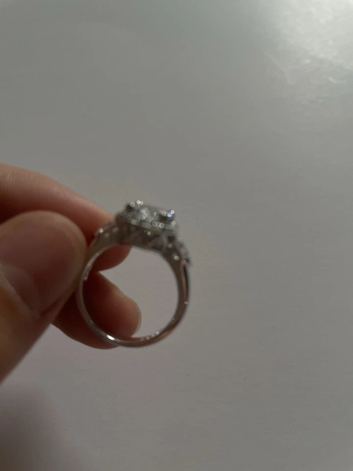 Tacori Epiphany Diamonque Enmarcado Corte Asscher Talla 6 Foto 2 de 4