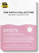 - Hydrocolloid Acne Spot Pimple Patch - for Face Body, Vegan Cruelty-Free
